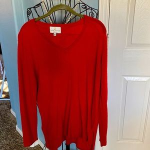 CASHMERE RED SWEATER